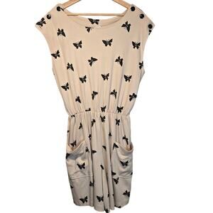Gloria's Fashions Butterfly Jumper with Pockets, Size XL – Casual Comfort [0324]